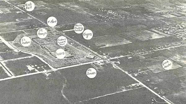 Saginaw 12 - Overhead - Early 1970S (newer photo)